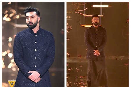 India Couture Week 2023: Ranbir Kapoor Looks Dashing as he Walks for Designer Kunal Rawal