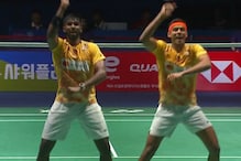 Satwiksairaj Rankireddy and Chirag Shetty's Gangnam Style Dance Celebration After Korea Open Win | WATCH